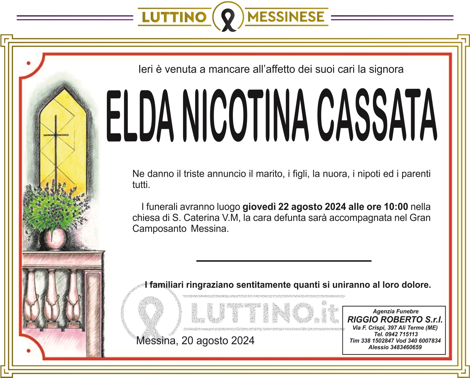 Elda Nicotina Cassata